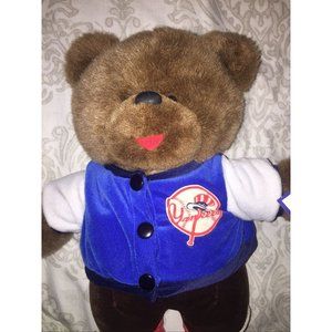 MLB New York Yankees Baseball Stuffed Animal Plush Teddy Bear New Jacket Shoes